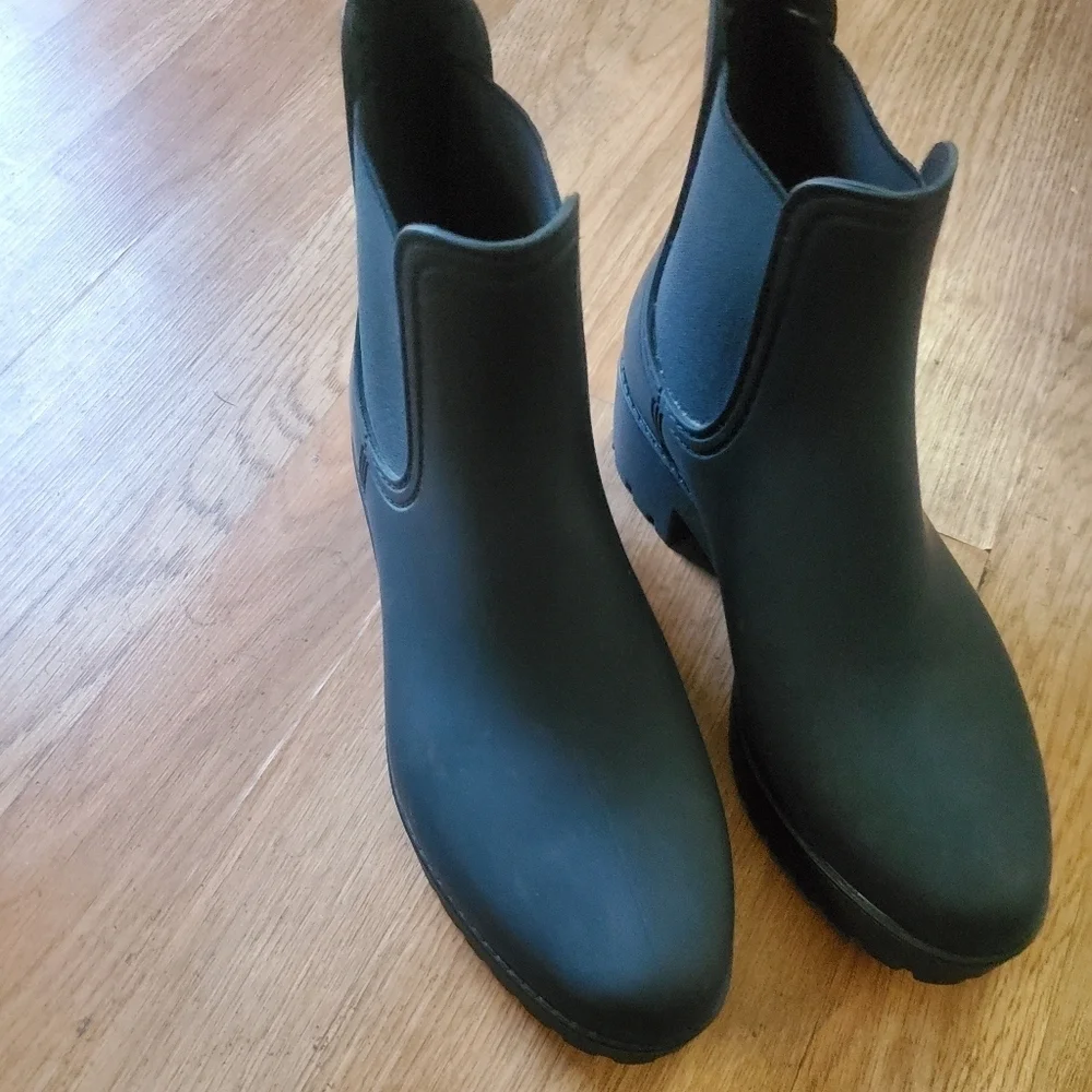 Jeffrey Campbell Cloudy Black Womans Boots, Size 8
